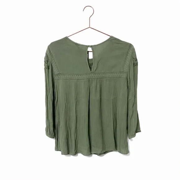 Torrid Embroidered Boho Blouse 🌿✨ - Picture 3 of 6
